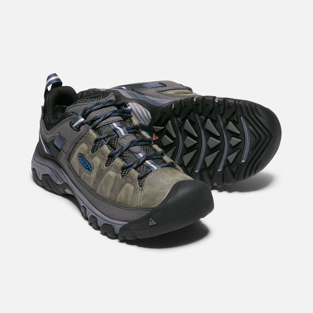 Keen Outdoor Ayakkabı Erkek Siyah Kahverengi - Targhee Iii Waterproof - Türkiye BLFU98726